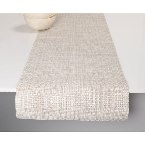 Chilewich Mini Basket Table Runner | Parchment - 100133-016