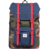 Herschel Little America Mid-Volume Poly/Rubber Backpack | Camo/Navy/Red 10020-00309-OS