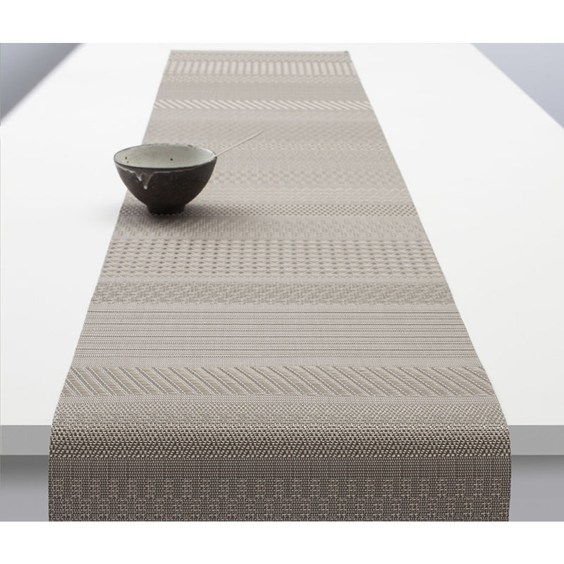 Chilewich Mixed Weave Luxe Table Runner | Topaz - 100410-002