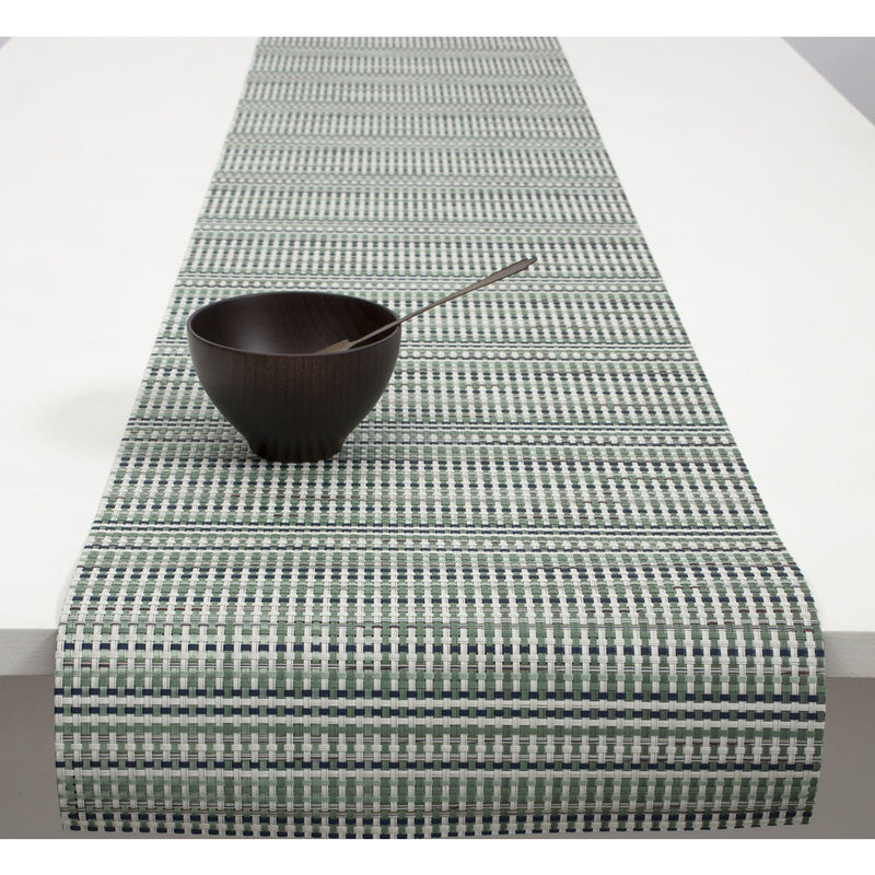 Chilewich Grid Table Runner | Green - 100434-002