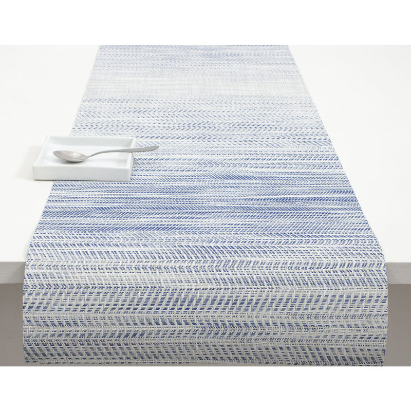 Chilewich Wave Table Runner | Blue - 100438-001