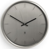 Umbra Meta Wall Clock | Nickel 1004385-410