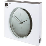 Umbra Meta Wall Clock | Nickel 1004385-410