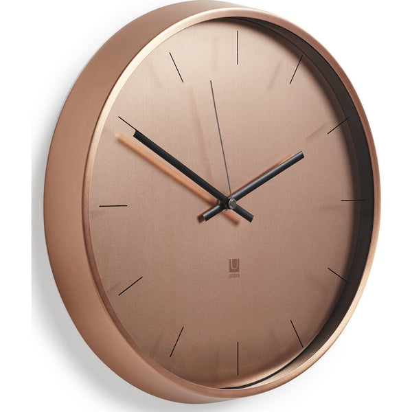 Umbra Meta Wall Clock | Copper 1004385-880