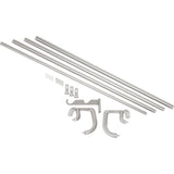 Umbra Twilight Double Curtain Rod | 28-48"