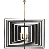 Resource Decor Spiral Rivoli Chandelier | 7 Layer