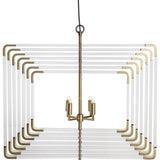 Resource Decor Spiral Brass Acrylic | 7 Layer