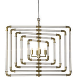 Resource Decor Spiral Brass Acrylic | 5 Layer