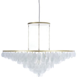 Resource Decor Cloud Extra Large Chandelier | Brass/Etched Glass