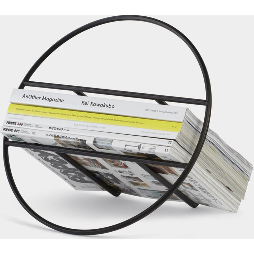 Umbra Hoop Magazine Rack in Black – Sportique