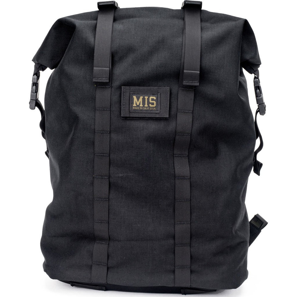 MIS ロールトップバックパック　ブラック　MADE IN U.S.A MIS Mil-Spec Rolltop 30L Backpack Black MIS-1009 – Sportique