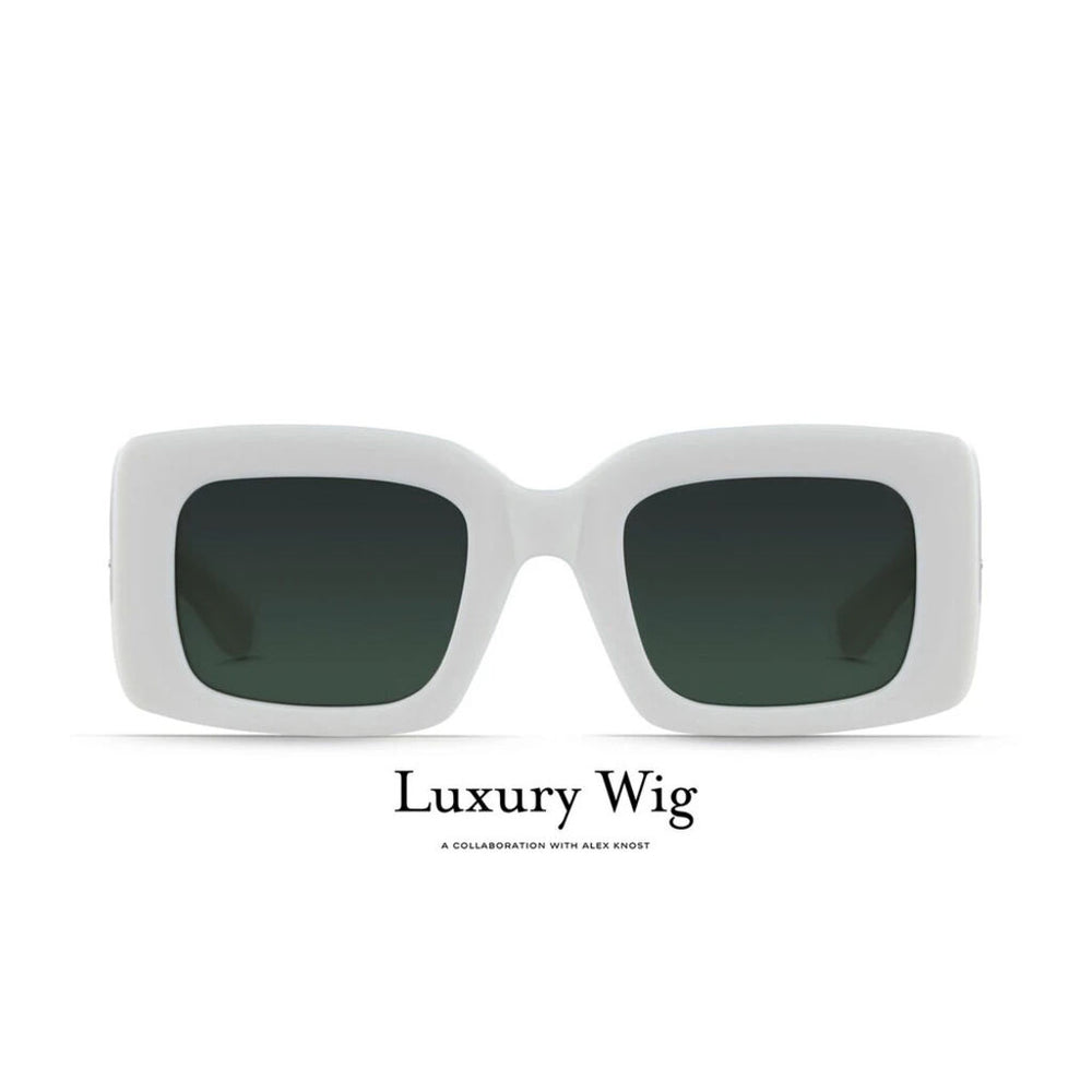 RAEN X Luxury Wig Yellow Flatscreen Sunglasses RAEN White Luxury Wig Edition Flatscreen Sunglasses RAEN main image 4