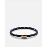 Miansai Mini Single Rope Casing Bracelet | Gold Plated/Navy/Gold S101-0166-003