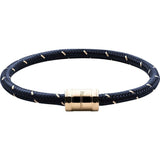 Miansai Mini Single Rope Casing Bracelet | Gold Plated/Navy/Gold S101-0166-003