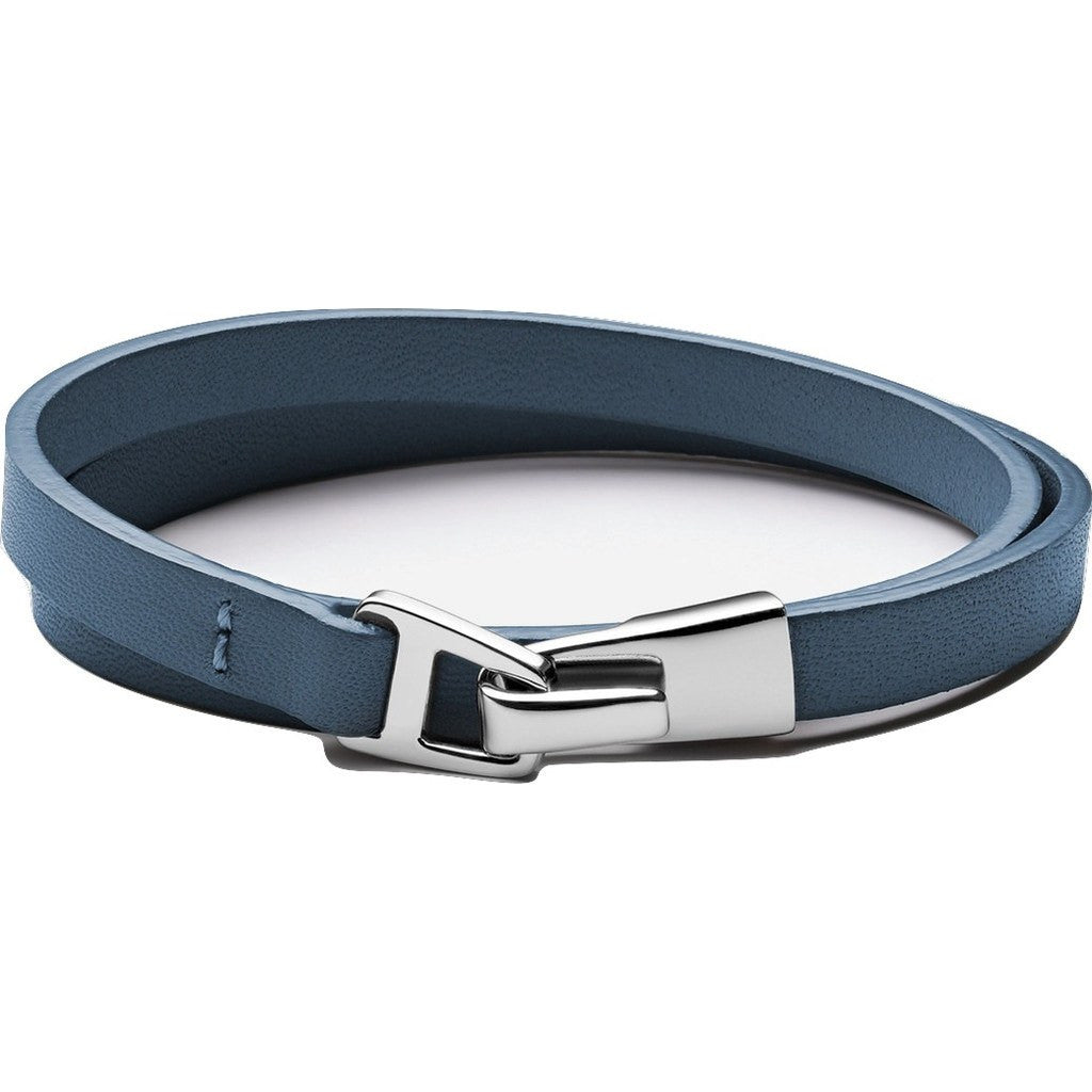Miansai Moore Wrap Bracelet Sterling Silver/Slate Leather – Sportique