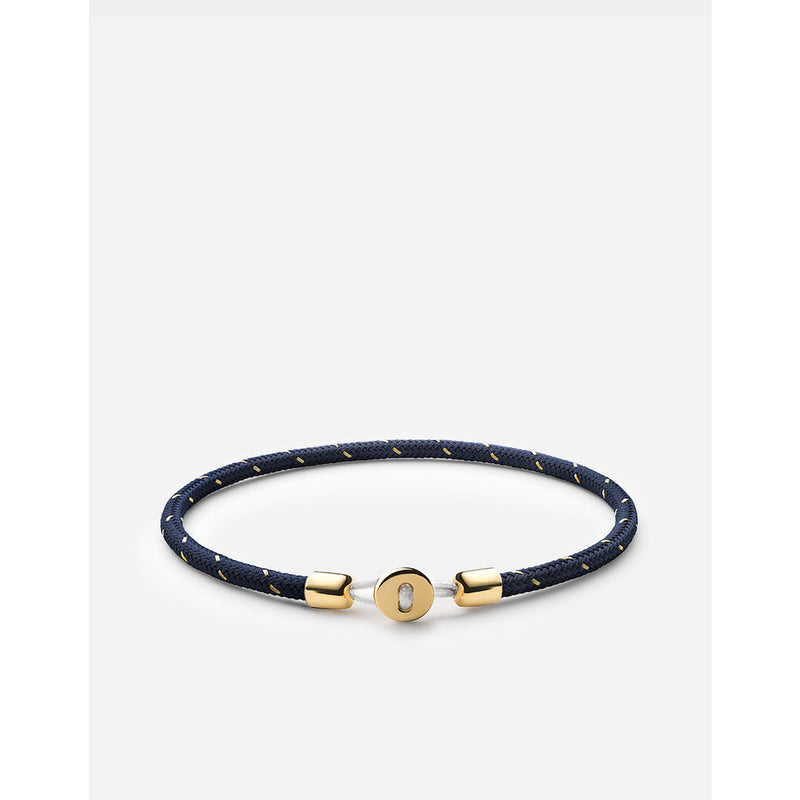 Miansai Nexus Rope Bracelet | Gold Vermeil/Navy/Gold S101-0219-003