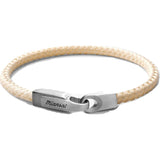 Miansai Crew Rope Bracelet | Matte Silver/Natural 101-0222-009