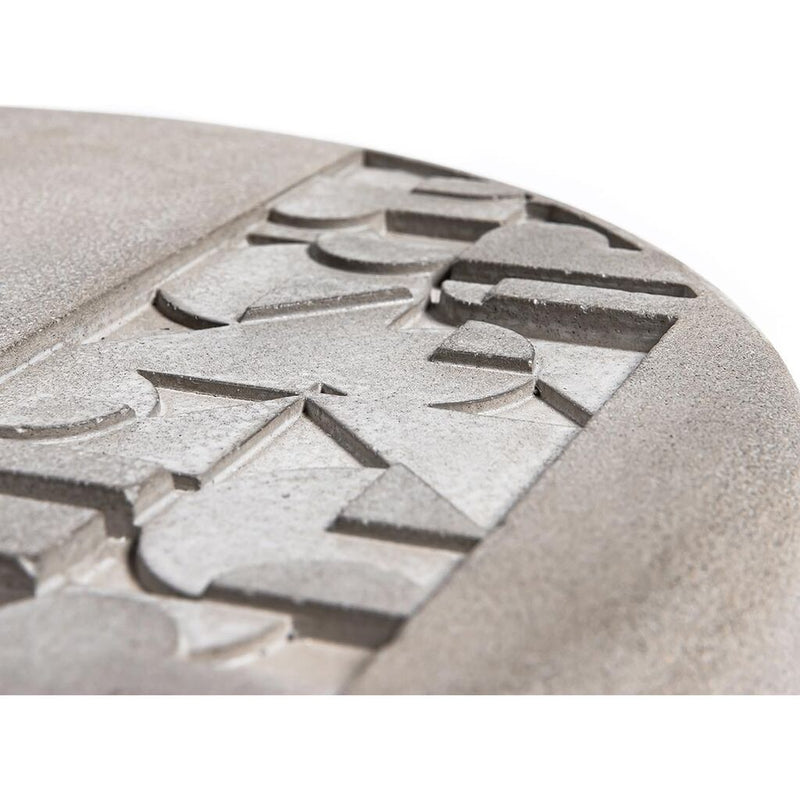 Lyon Beton Donut Round Bistro Table | Black