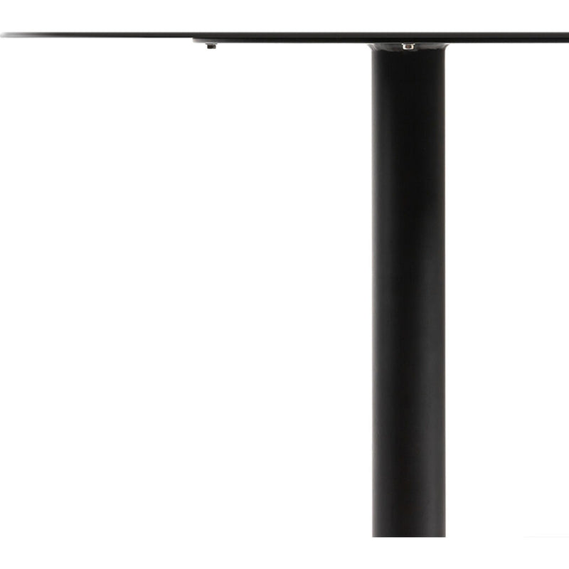 Lyon Beton Donut Round Bistro Table | Black