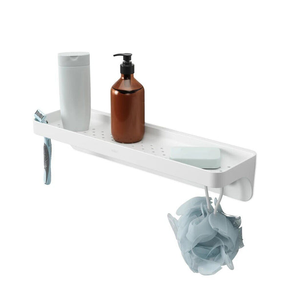 Umbra Flex Surelock Bath Shelf | White