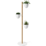 Umbra Floristand Planter | White/Natural