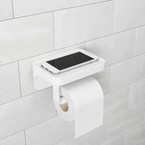 Umbra Flex Surelock Toilet Paper Holder | White