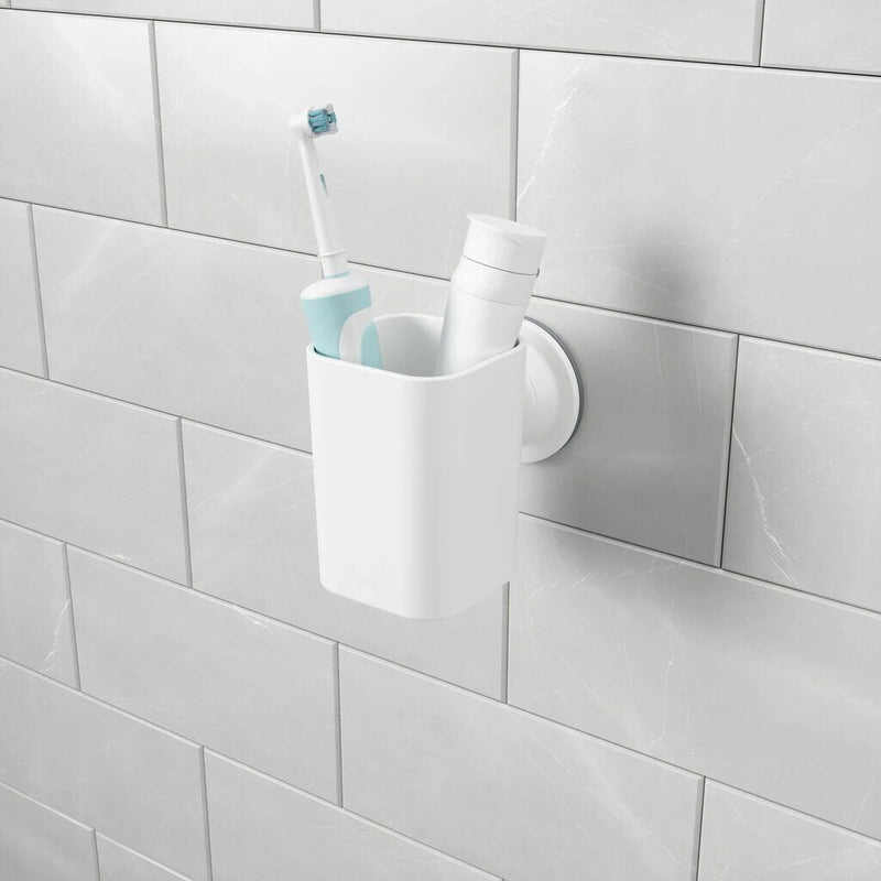 Umbra Flex Surelock Toothbrush Holder | White