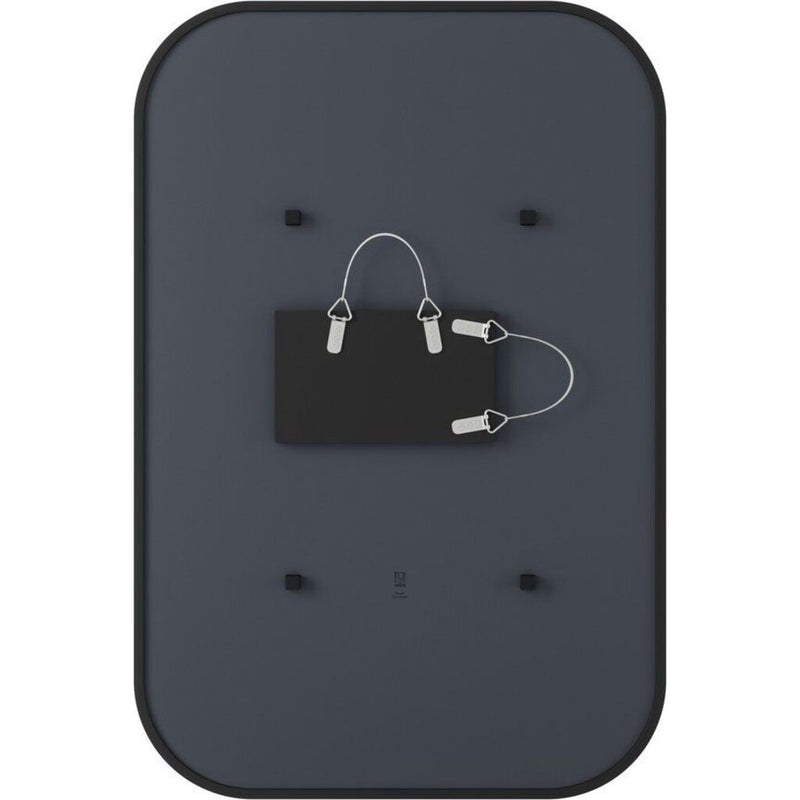 Umbra Hub Rectangle Mirror | Black