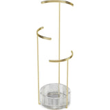 Umbra Tesora Jewelry Stand | Brass