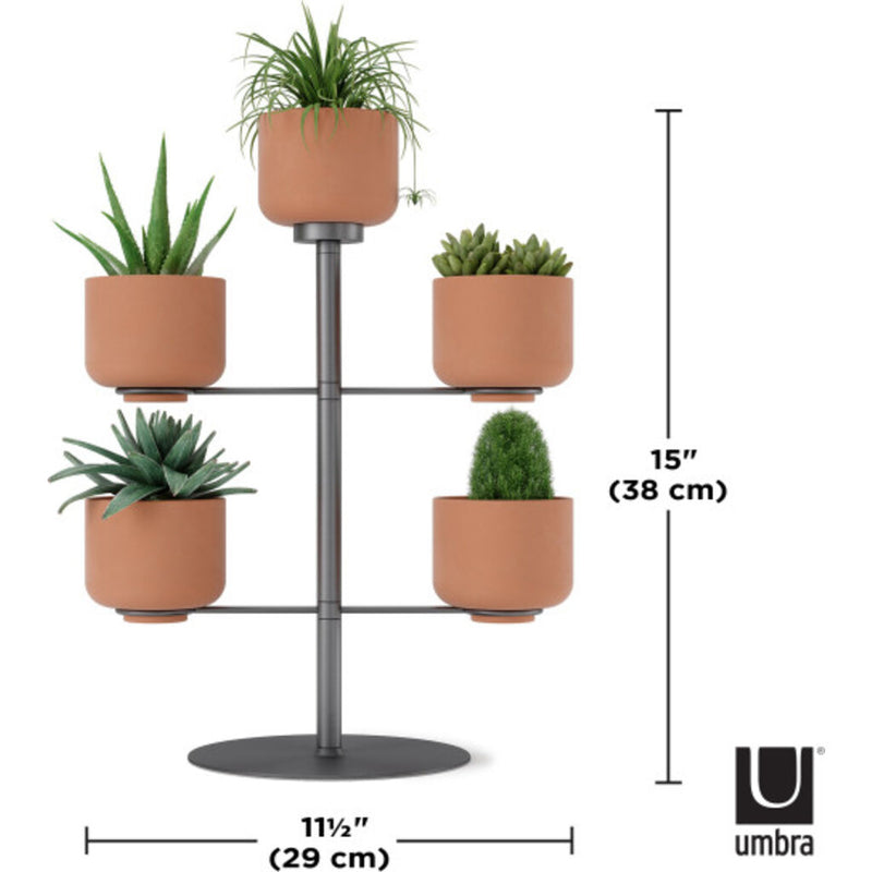 Umbra Terrapotta Planter | Titanium