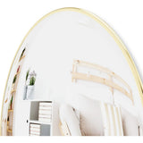 Umbra Convexa Mirror 23" | Brass