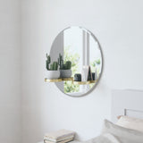 Umbra Perch Mirror | Brass