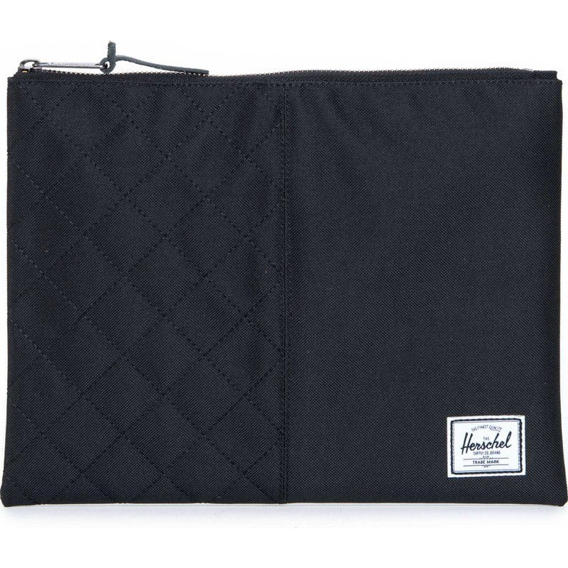 Herschel Network L Quilted Pouch | Black 10163-00866-OS