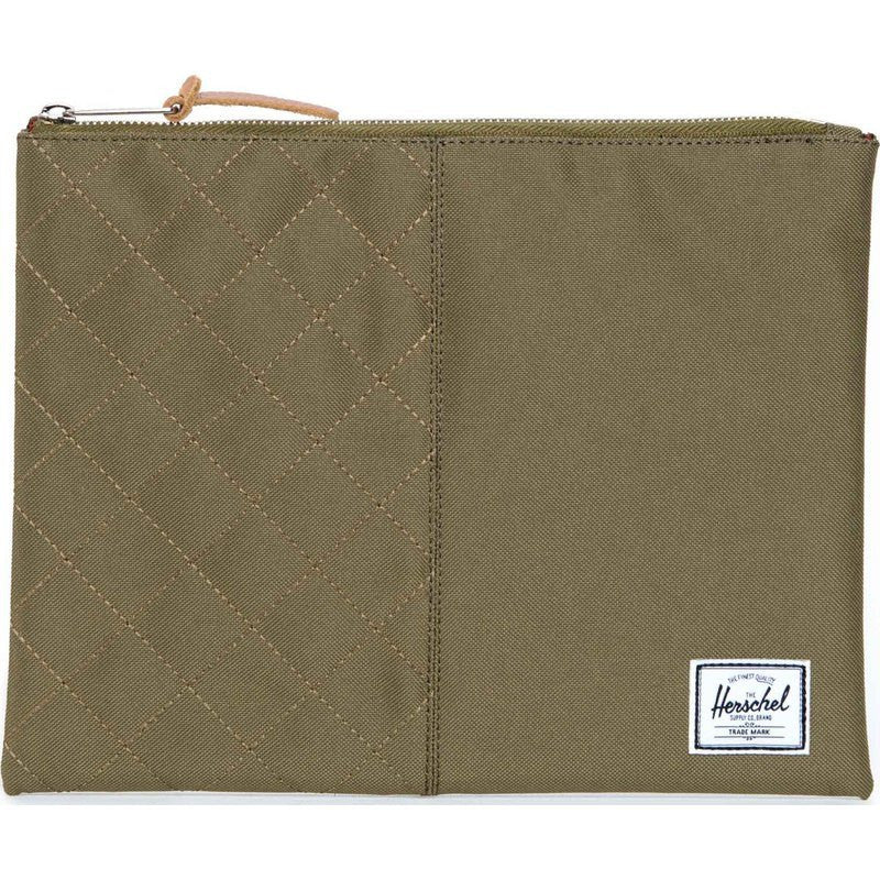 Herschel Network L Quilted Pouch | Army 10163-00867-OS