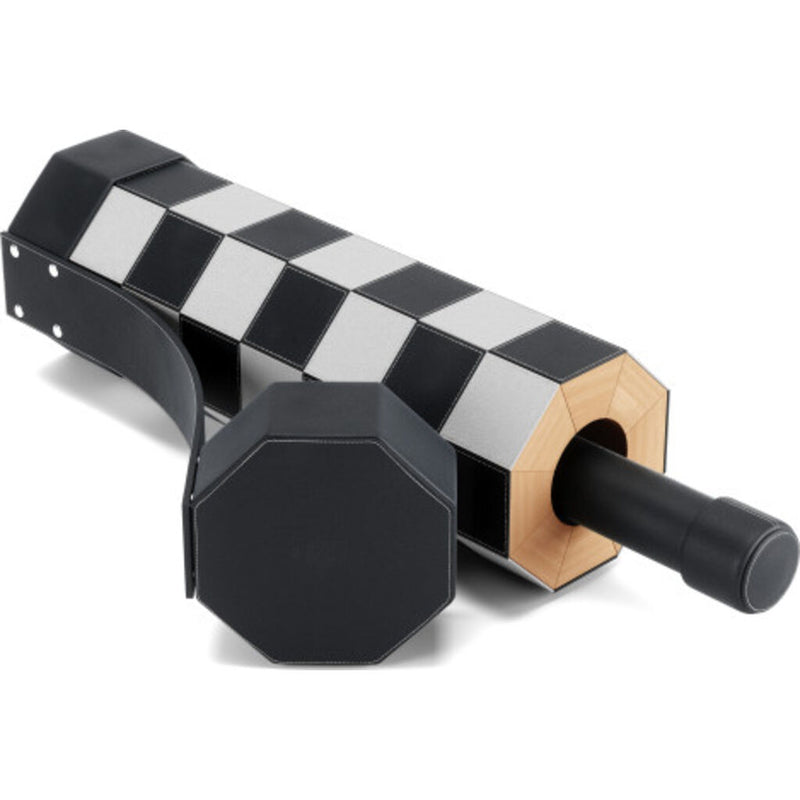 Umbra Rolz Chess & Checkers Set | Black