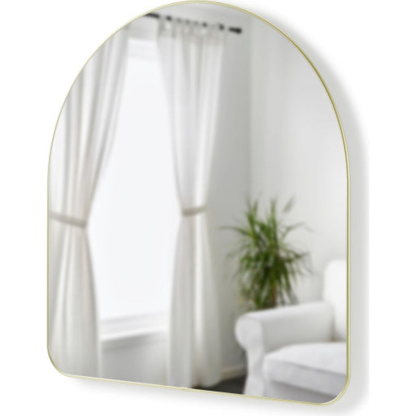 Umbra Hubba Arched Mirror | Brass