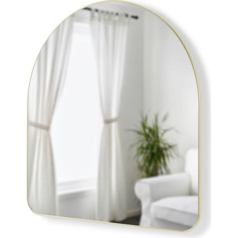 Umbra Hubba Arched Mirror | Brass