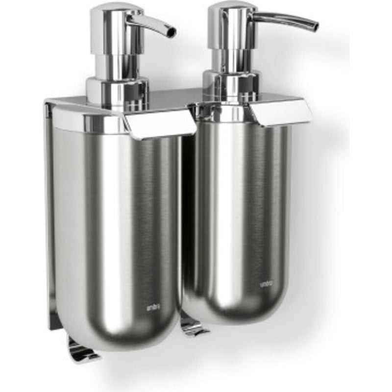 Umbra Junip Stainless Steel Wall Mount | Set of 2