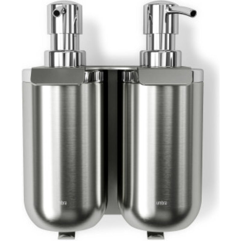 Umbra Junip Stainless Steel Wall Mount | Set of 2