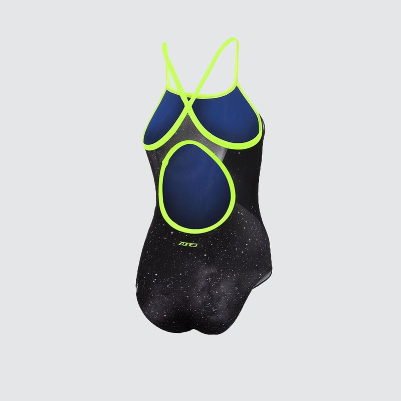 Zone3 Women's Cosmic Bound Back Swim Costume