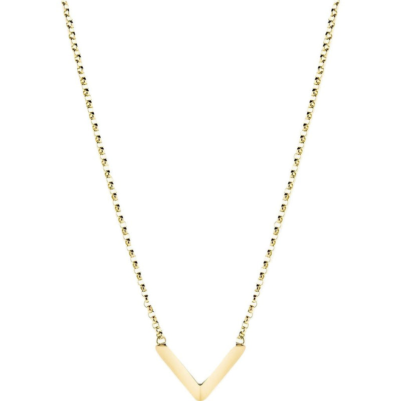 Miansai Mini Angular Necklace | Polished Gold Vermeil