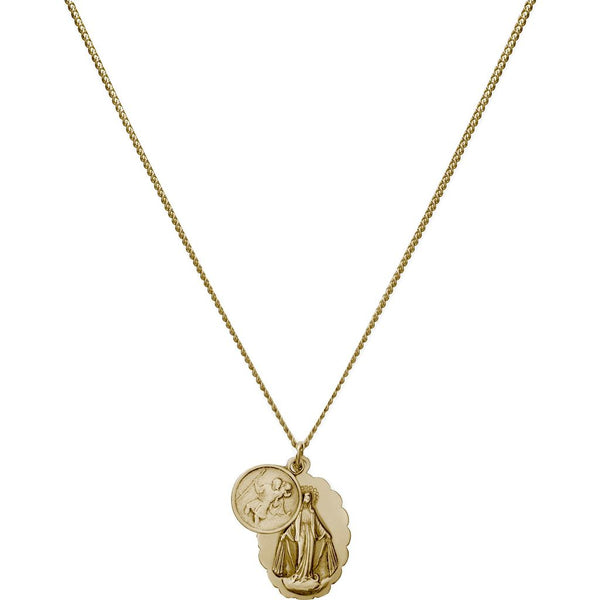 Miansai Mini Saints Necklace | Polished Gold Vermeil