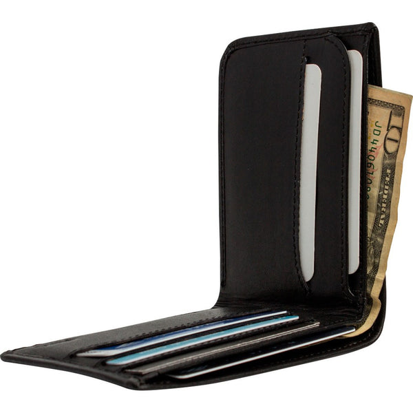 Kiko Leather Secret Bi-Fold Wallet | Black 103