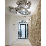 Artemide Skydro Ceiling LED Light | 28W 2700K 90CRI DIM 2-WIRE Chrome