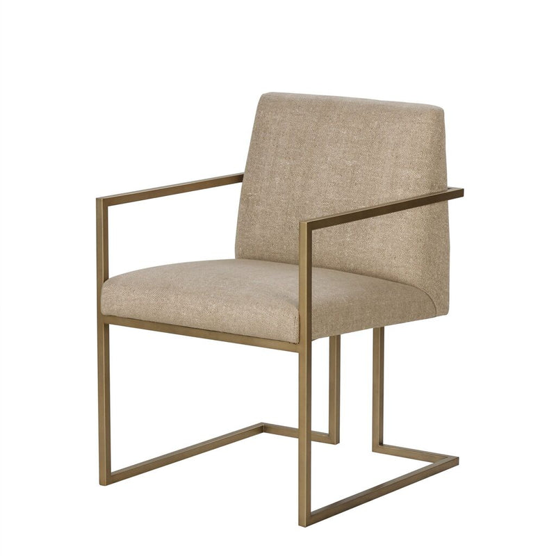 Sonder Living Ashton Arm Chair | Marley Hemp