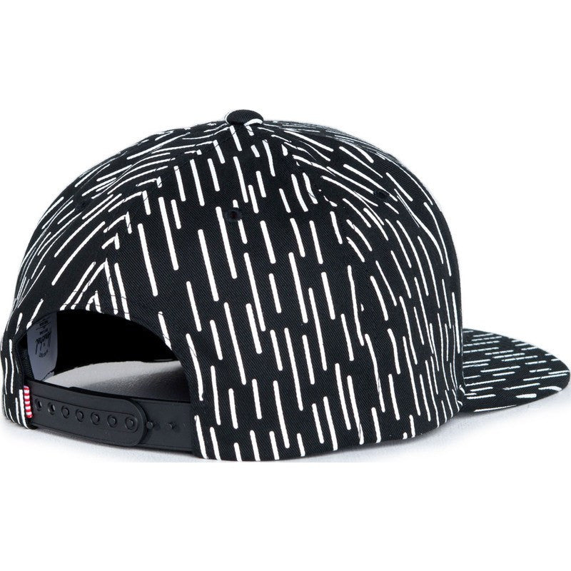 Herschel Toby Cotton Hat | Black/White Rain Drop Camo 1041-0103-OS