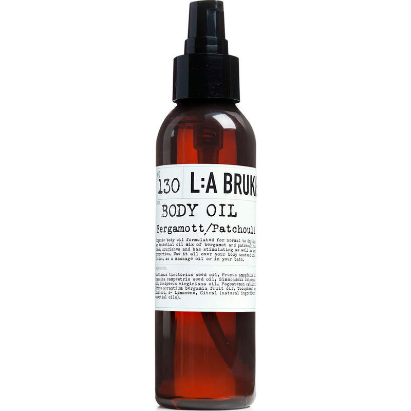 L:A Bruket No 130 Body Oil | Bergamot/Patchouli