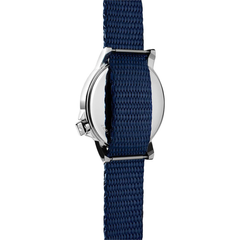 Miansai M24 II White Watch | Navy Blue Nylon