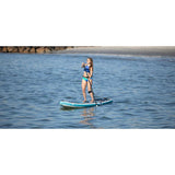 Tahe Outdoors SUP AIR 11'0 BEACH WING PACK | White/Blue/Orange