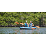 Tahe Outdoors KAYAK AIR BEACH LP2-PKG | Blue/Blue/Orange